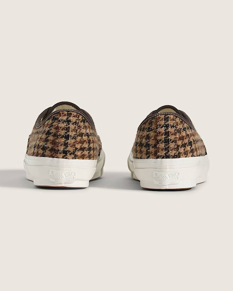 Premium Authentic Harris Tweed Schuhe VANS Braun ALT3