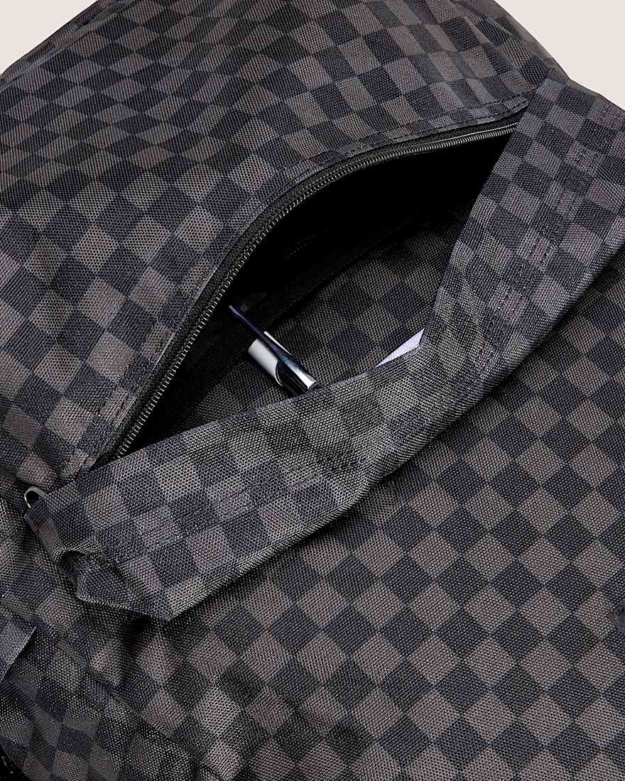 Old Skool Check Rucksack VANS Grau ALT6