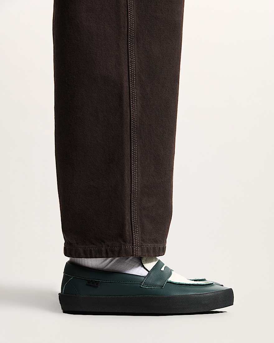 Skate Loafer Schuhe VANS Grn ALT4