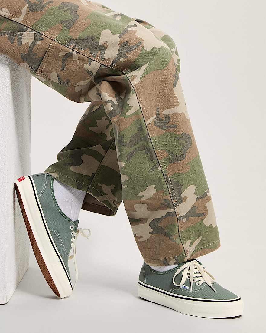 Premium Authentic 44 Duck Schuhe aus Canvas VANS Grn ALT4