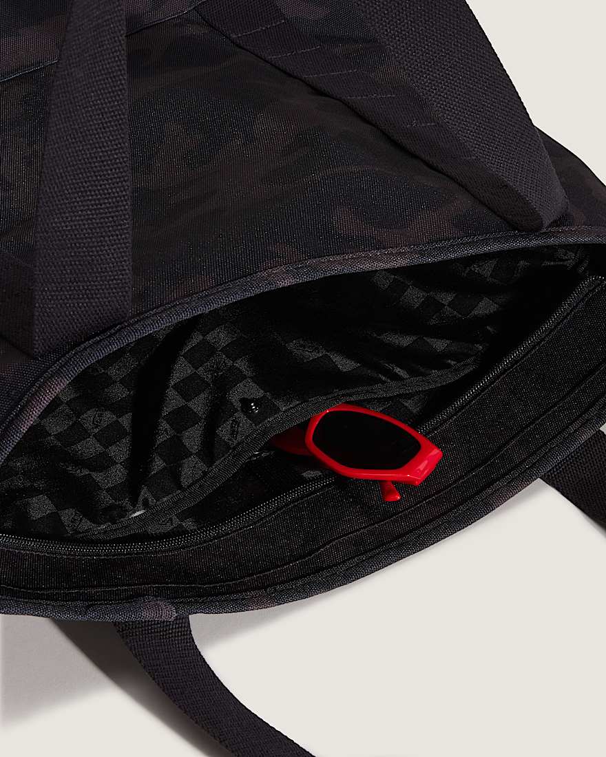 Pergs Tragetasche mit Reiverschluss VANS Schwarz ALT2