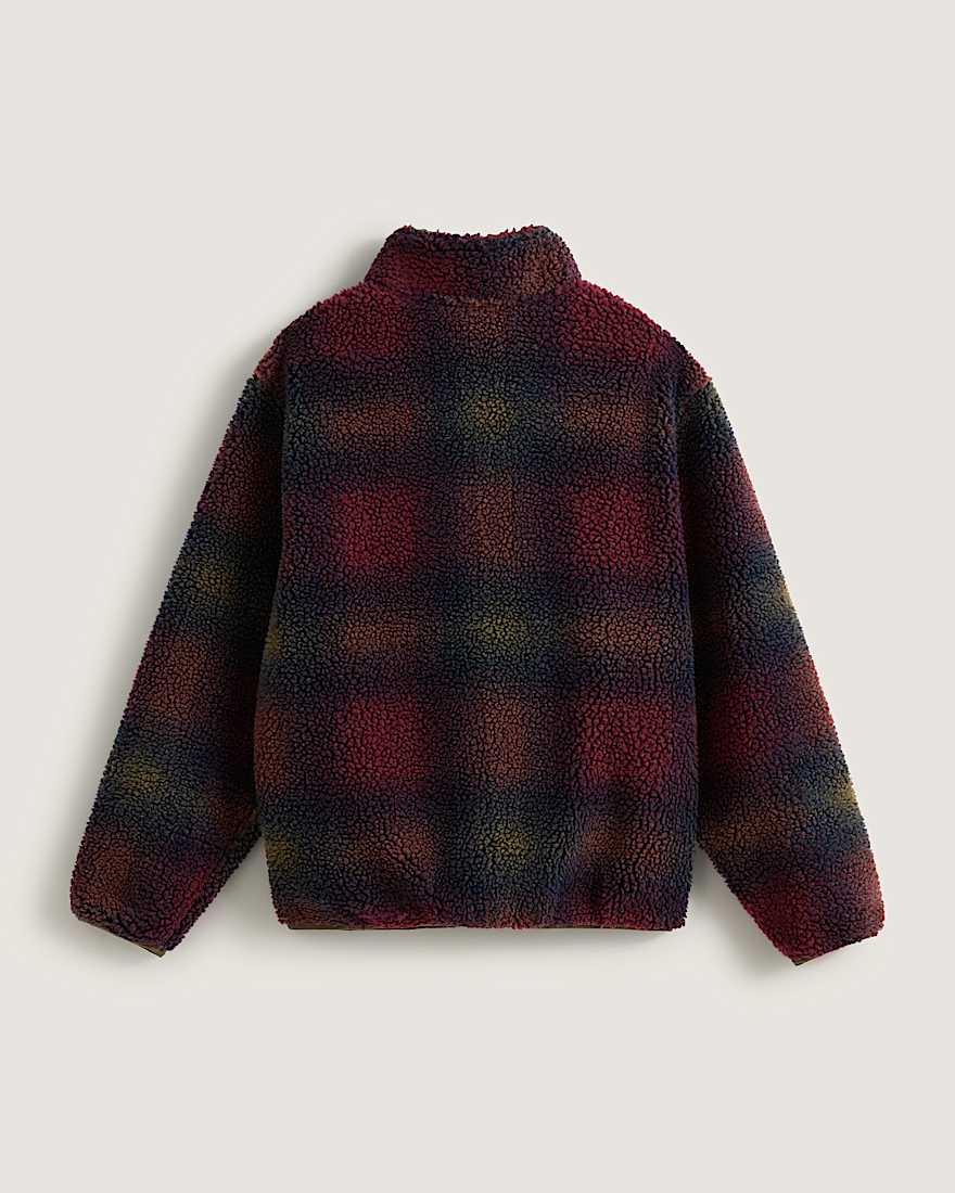 Heights Fleece mit durchgehendem Reiverschluss VANS Bordeaux ALT1