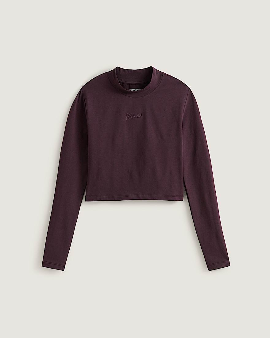 Script Mini Mock TShirt VANS Blau HERO