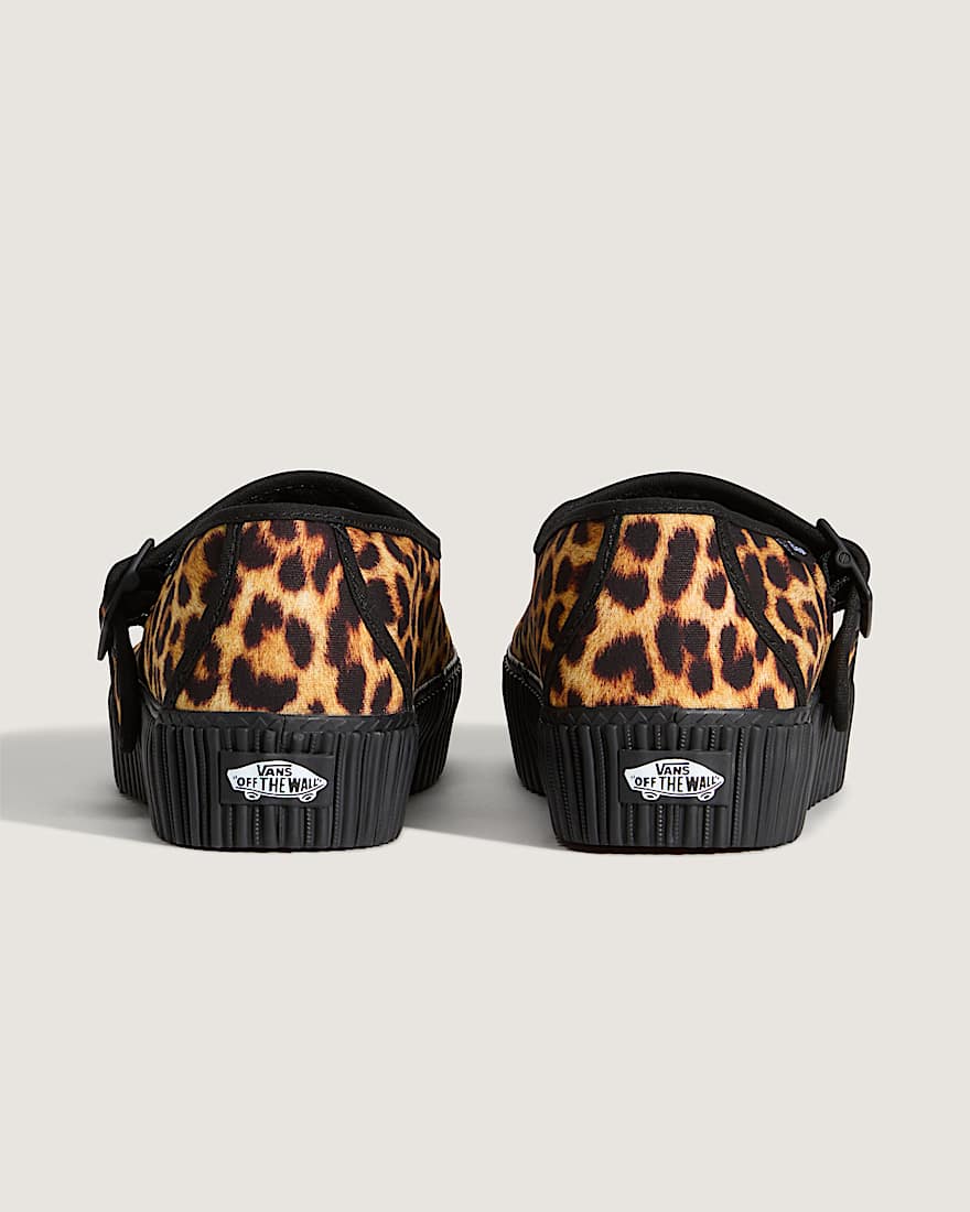 Mary Jane Creeper Schuhe VANS Schwarz ALT3