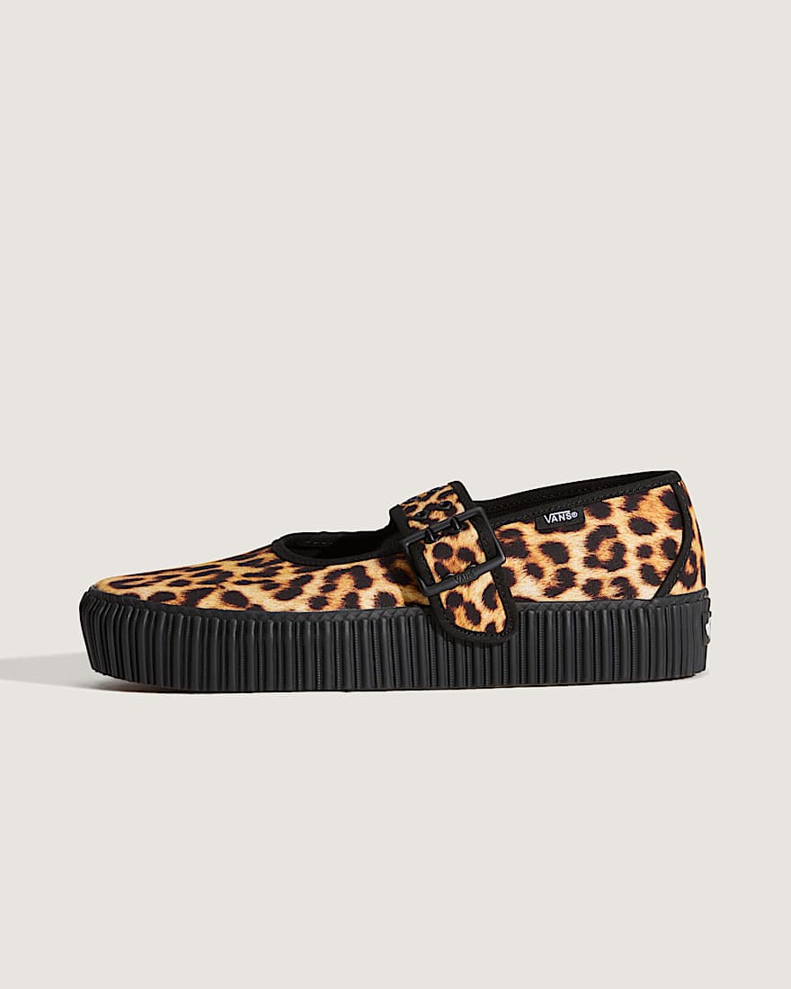 Mary Jane Creeper Schuhe VANS Schwarz HERO