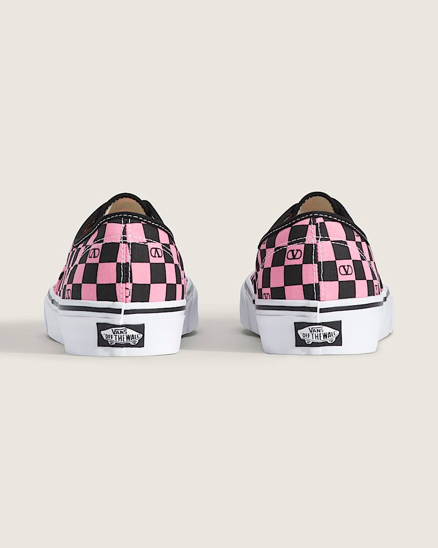 Valentino Garavani und Vans Authentic Checkerboard VANS Rosa ALT4