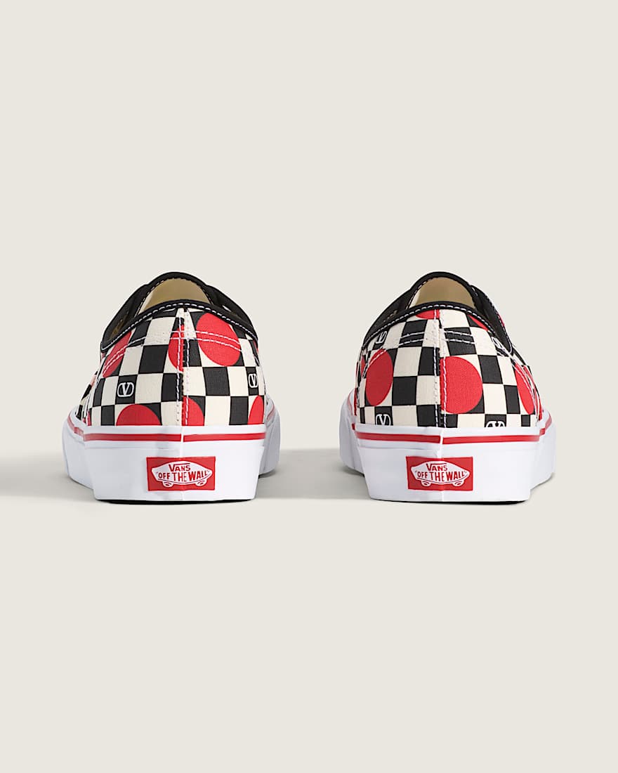 Valentino Garavani und Vans Authentic Checkerboard VANS Schwarz ALT4