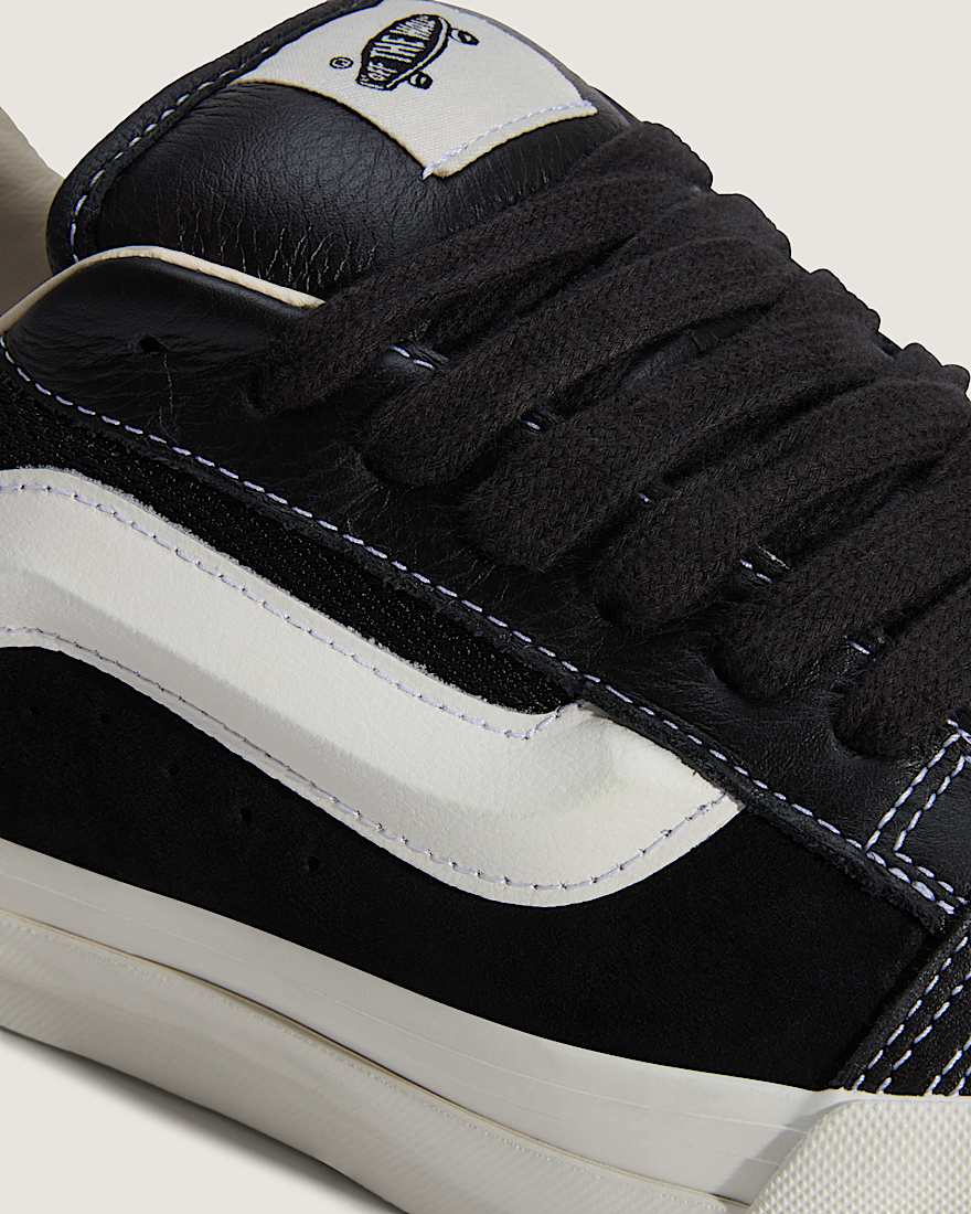 Premium Knu Skool Lederschuhe VANS Schwarz ALT6