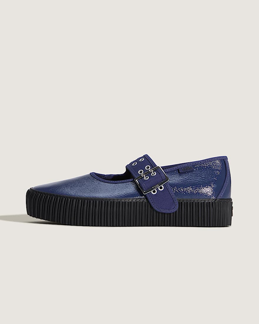 Mary Jane Creeper Schuhe VANS Navy HERO