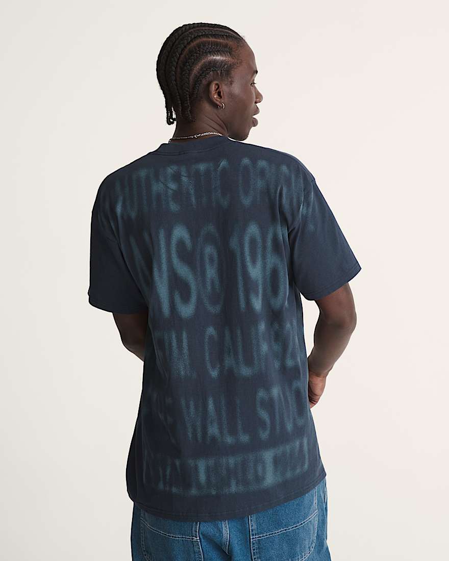 Oversized 1966 TShirt VANS Blau ALT3