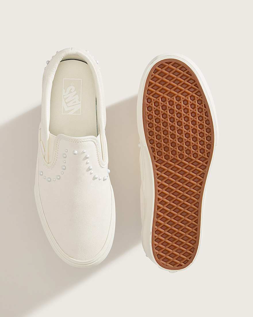 Classic SlipOn Plateauschuhe VANS Wei ALT2