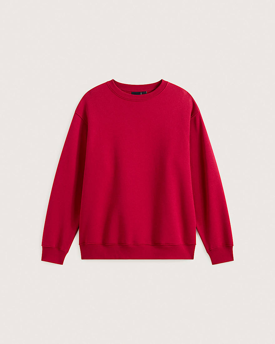Scripted Vans Crew Sweatshirt VANS Bordeaux HERO