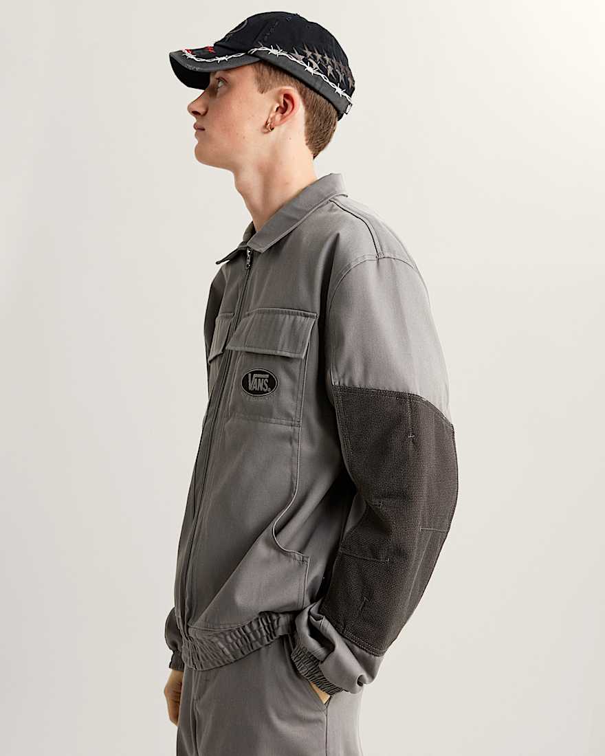 Act Of Disagreement Abrasion Jacke VANS Grau ALT1