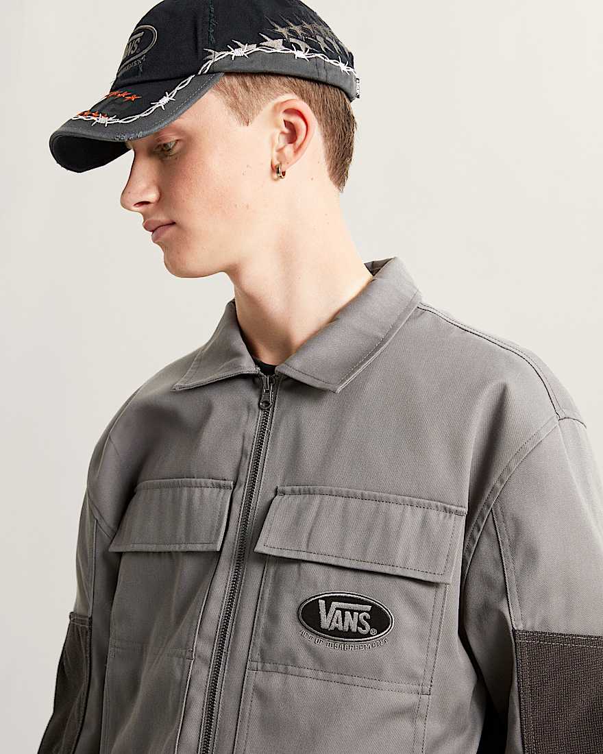 Act Of Disagreement Abrasion Jacke VANS Grau ALT4