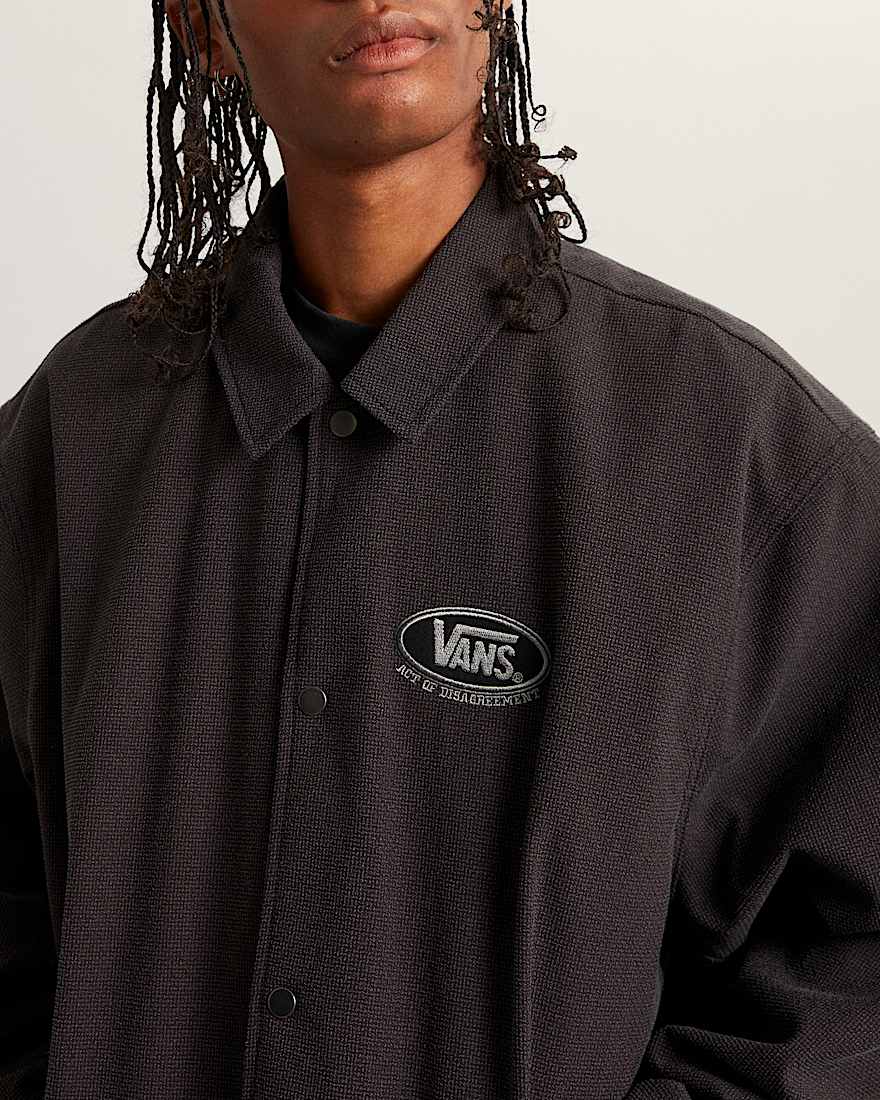 Act Of Disagreement Abrasion Coach Jacke VANS Grau ALT6