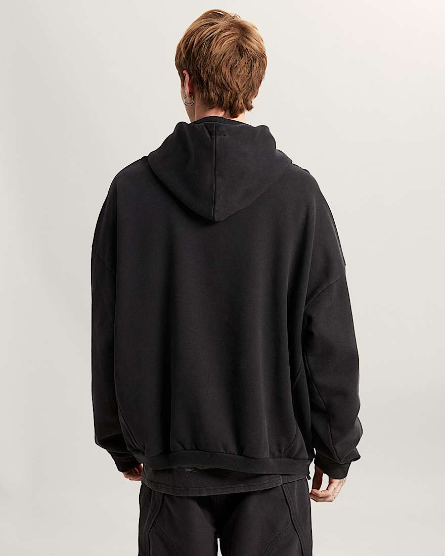 Act Of Disagreement Oval Logo Hoodie VANS Schwarz ALT2