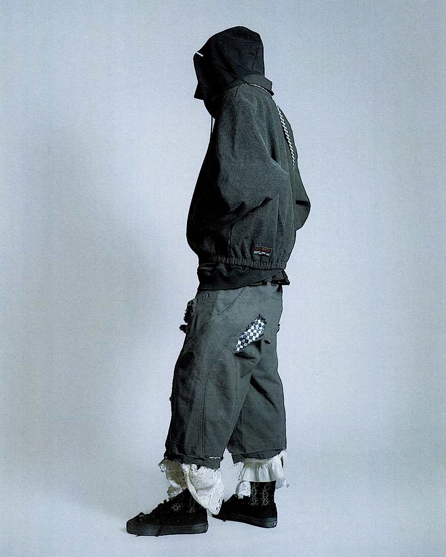 Act Of Disagreement Abrasion Coach Jacke VANS Grau ALT3