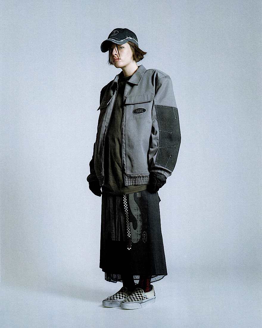 Act Of Disagreement Abrasion Jacke VANS Grau ALT3