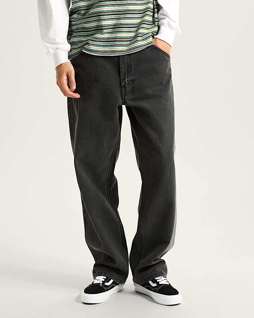 Skate Check5 Loose DenimHose VANS Schwarz ALT2