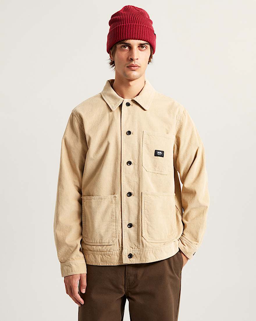 Drill Chore Cordjacke VANS Beige ALT2