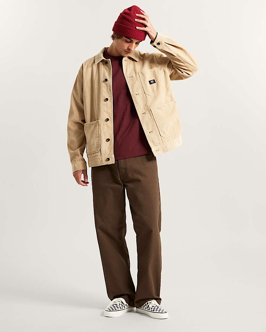 Drill Chore Cordjacke VANS Beige ALT5