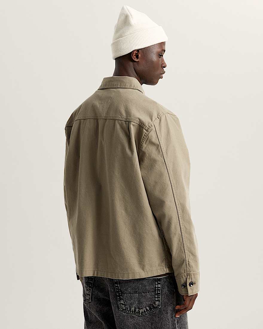 Drill Chore CanvasJacke VANS Braun ALT3