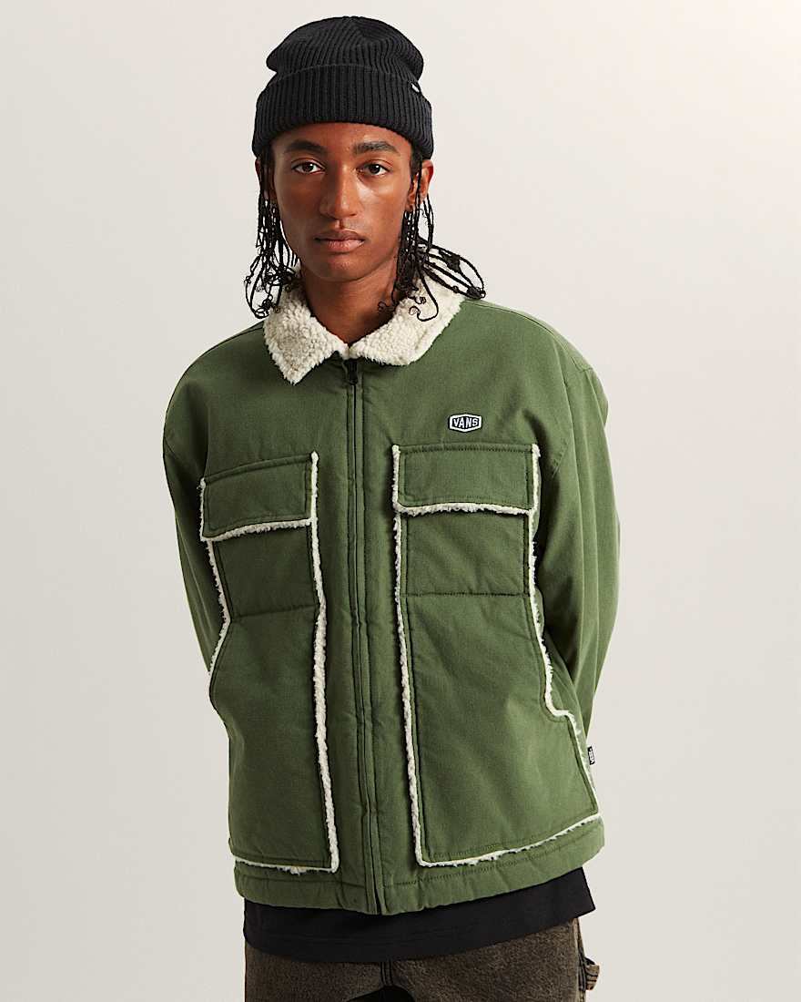 Mcavoy Lined Station Jacke VANS Grn ALT2