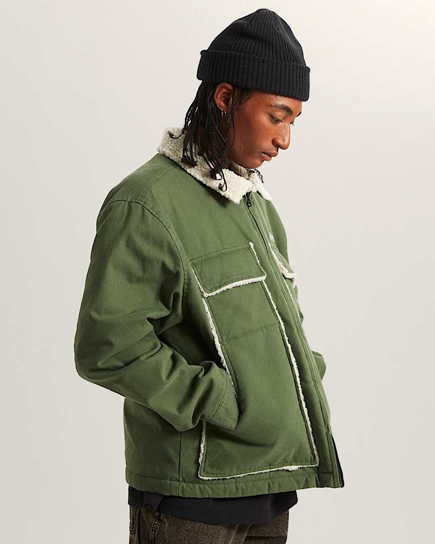 Mcavoy Lined Station Jacke VANS Grn ALT4
