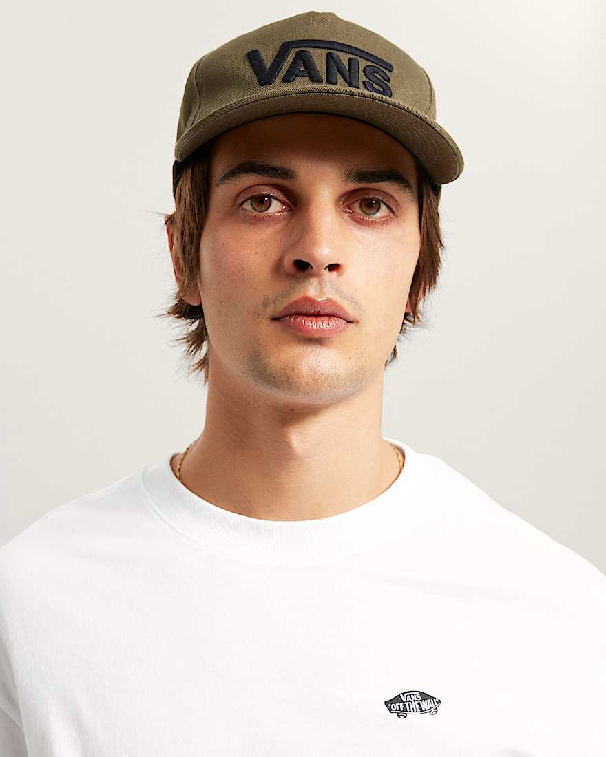 Drop V Logo Snapback Cap