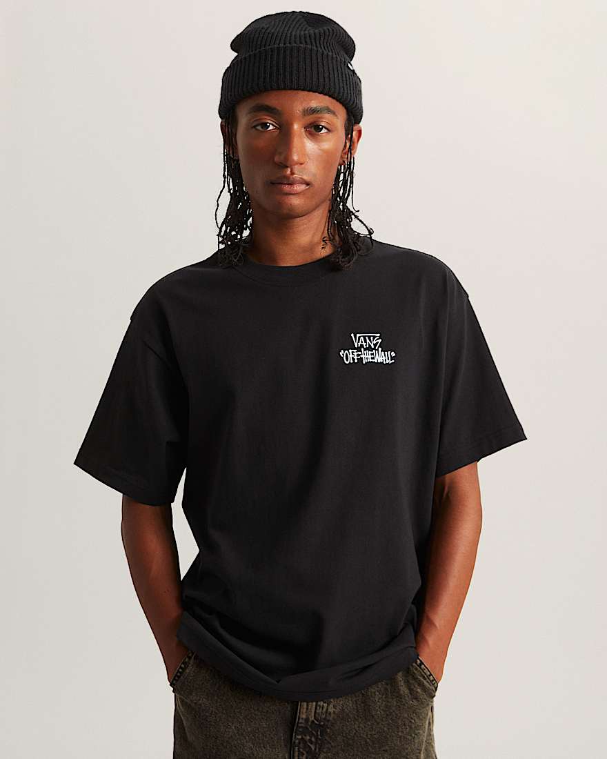 Stomper Loose Fit KurzarmTShirt VANS Schwarz ALT2