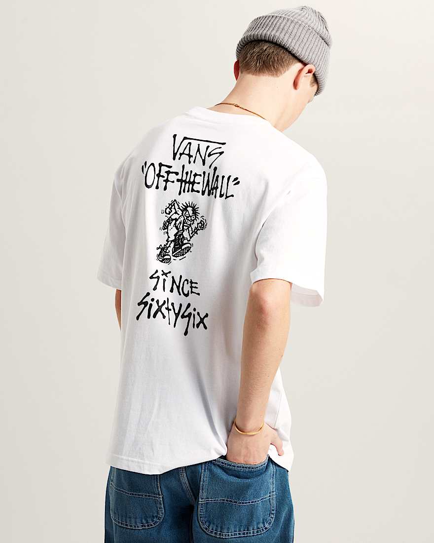 Stomper Loose Fit KurzarmTShirt VANS Wei ALT3