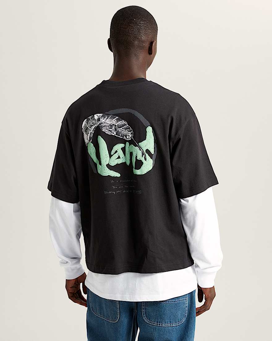 Evolve TShirt VANS Schwarz ALT3