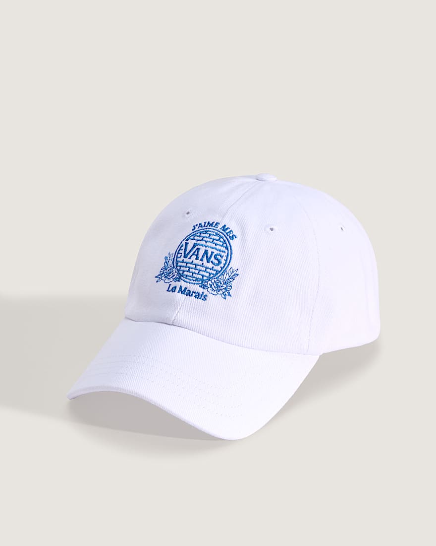 Casquette jockey  visire incurve Le Marais Mur VANS Blanc HERO