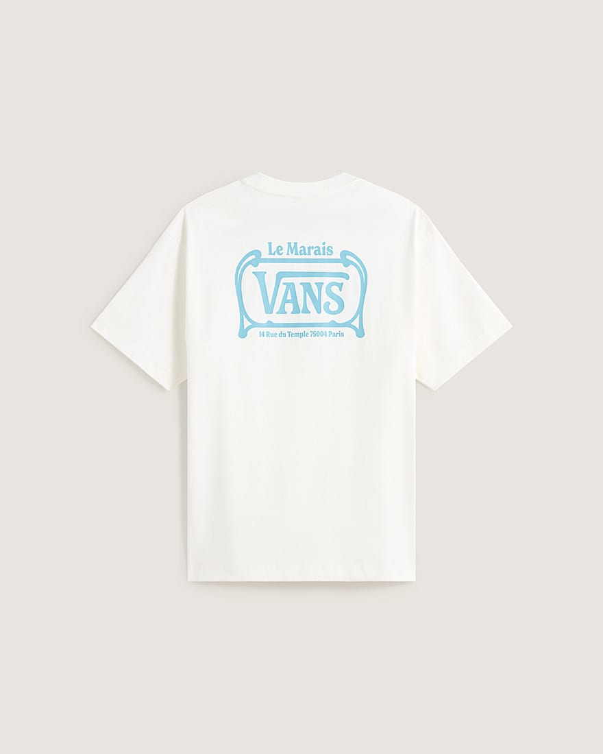 Tshirt Le Marais Paname VANS Blanc ALT1