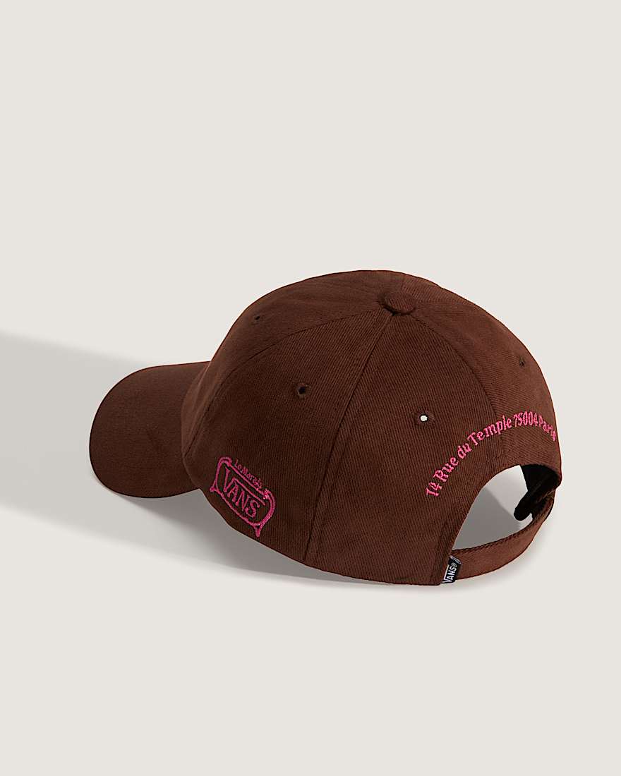 Casquette jockey à visière incurvée Le Marais Paname