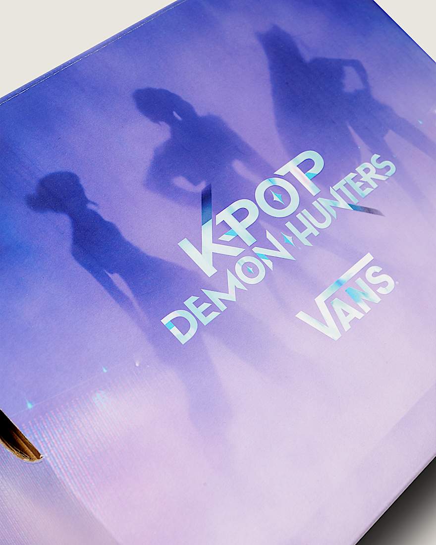 Kleine Kinder SlipOnSchuhe KPop Demon Hunters 48 Jahre VANS Schwarz ALT9