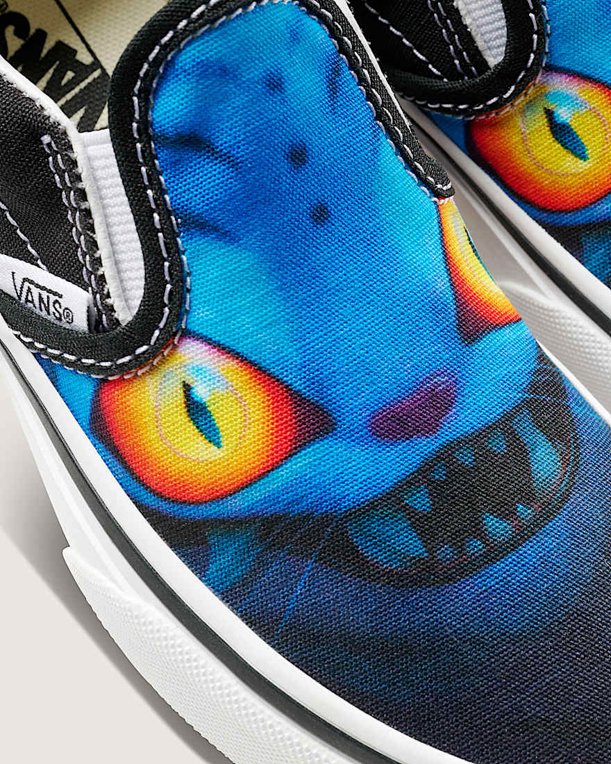 Kleine Kinder SlipOnSchuhe KPop Demon Hunters 48 Jahre VANS Schwarz ALT6