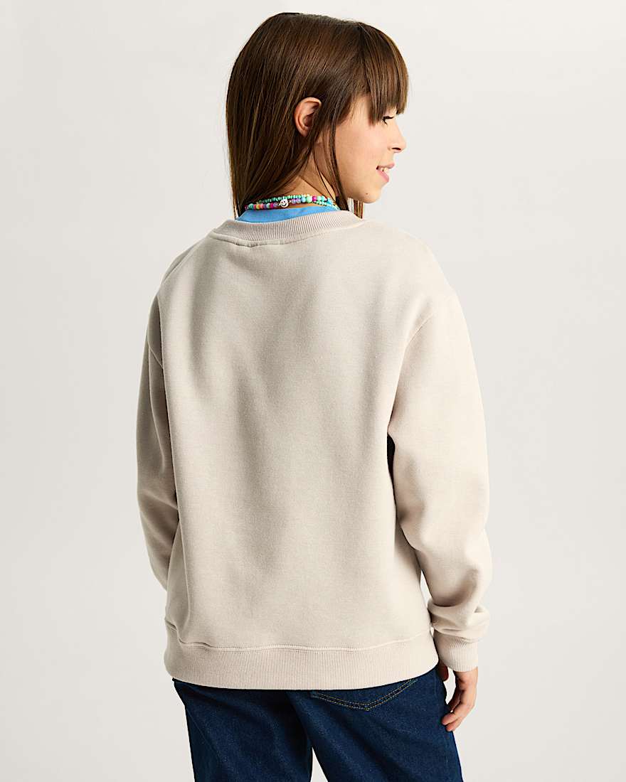 Kinder Berry Pop Hoodie 814 Jahre VANS Beige ALT3