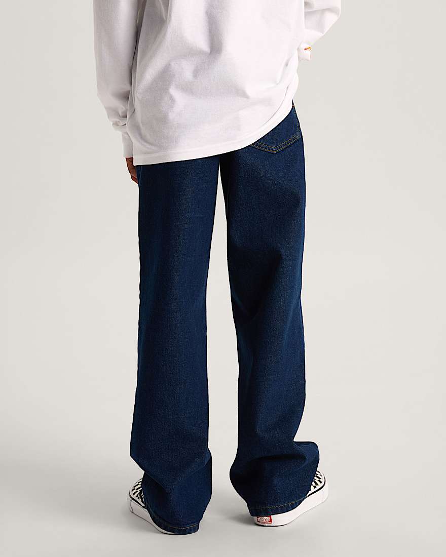 Pantalon Check-5 Loose Denim Enfant (8-14 ans)