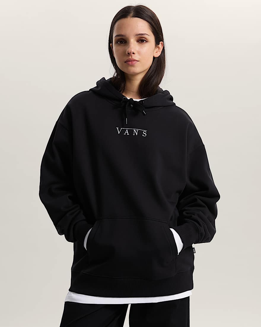 Talk Talk Oversized Hoodie VANS Schwarz ALT2