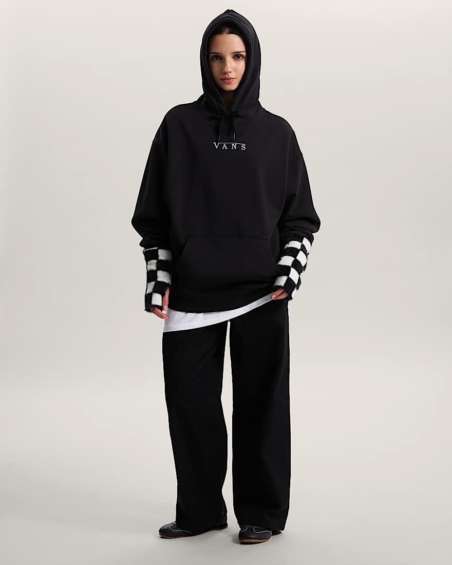 Talk Talk Oversized Hoodie VANS Schwarz ALT5