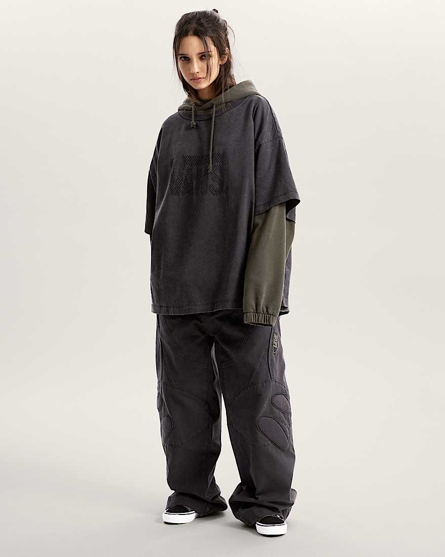 Act Of Disagreement Lasered Hoodie VANS Schwarz ALT5