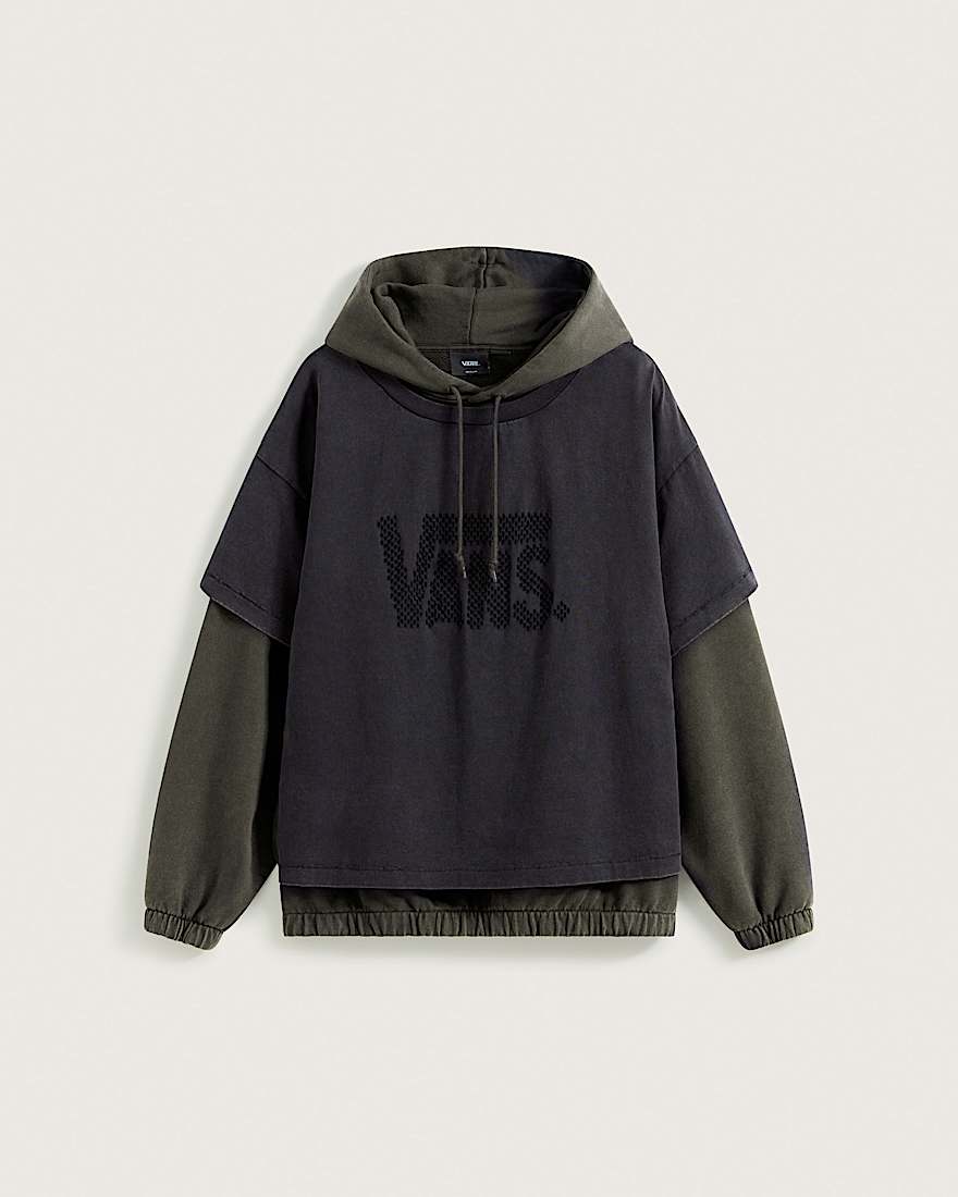 Act Of Disagreement Lasered Hoodie VANS Schwarz HERO