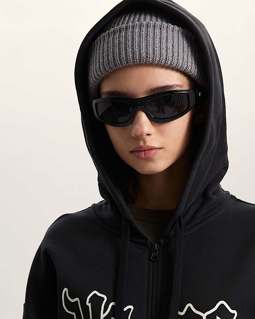 Tour Os Hoodie mit Reiverschluss VANS Schwarz ALT6