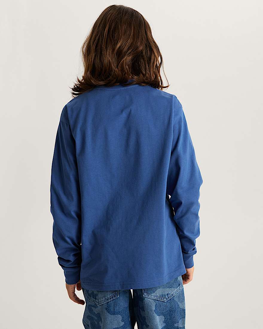 Kinder Vans LangarmTShirt 814 Jahre VANS Blau ALT3