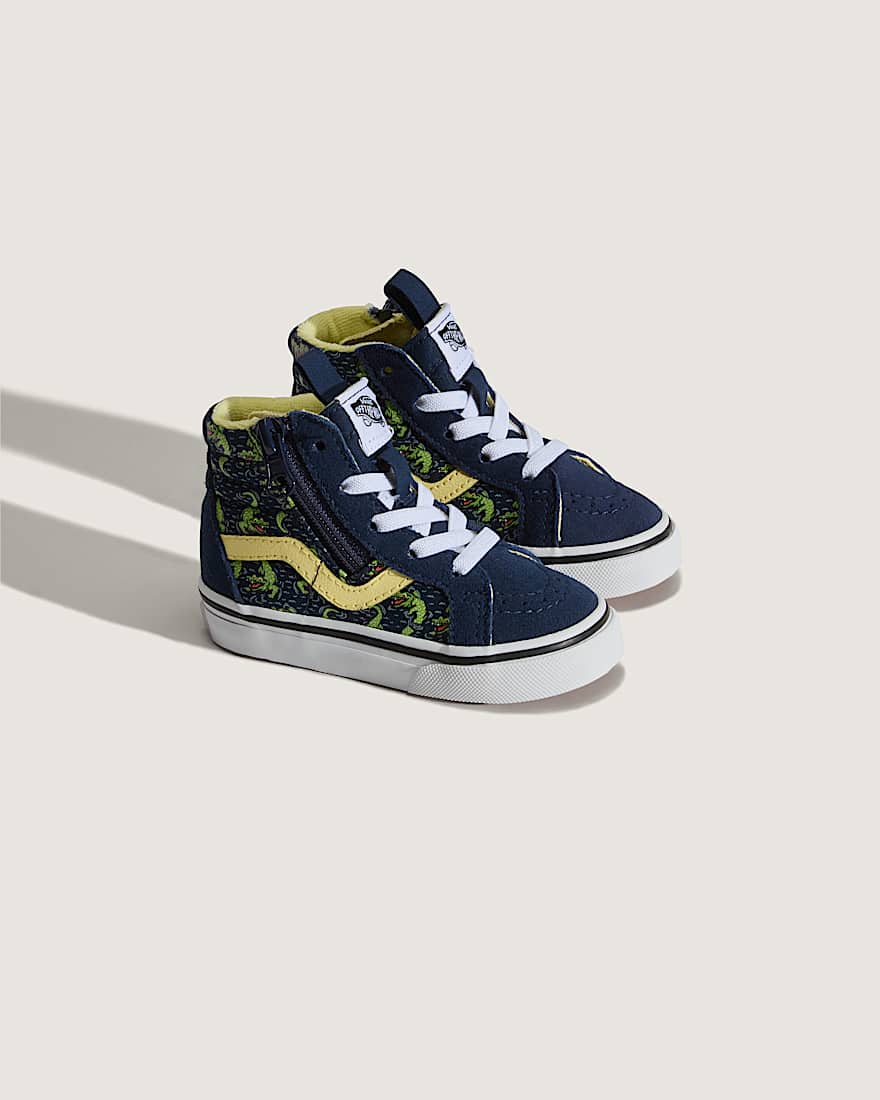 Kleinkinder Sk8Hi Side Zip Schuhe 14 Jahre VANS Blau ALT1