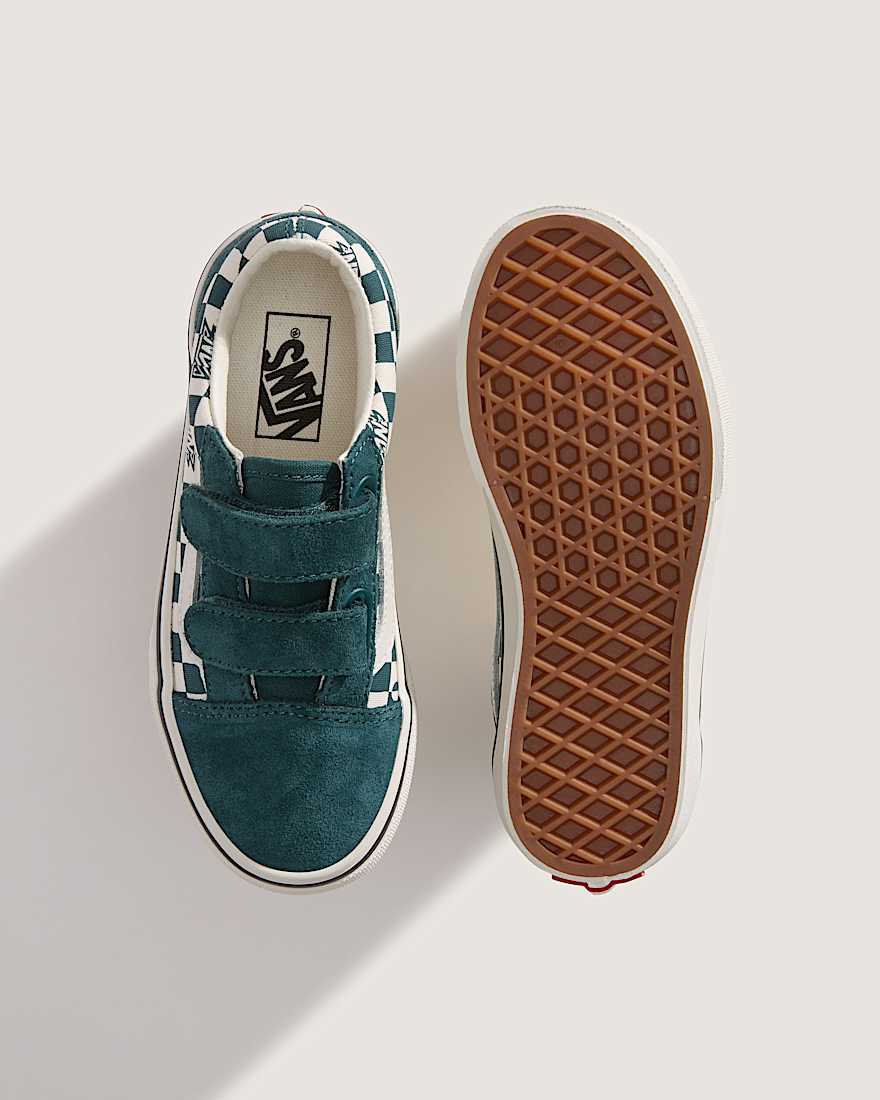 Kleine Kinder Old Skool Schuhe 48 Jahre VANS Grn ALT2