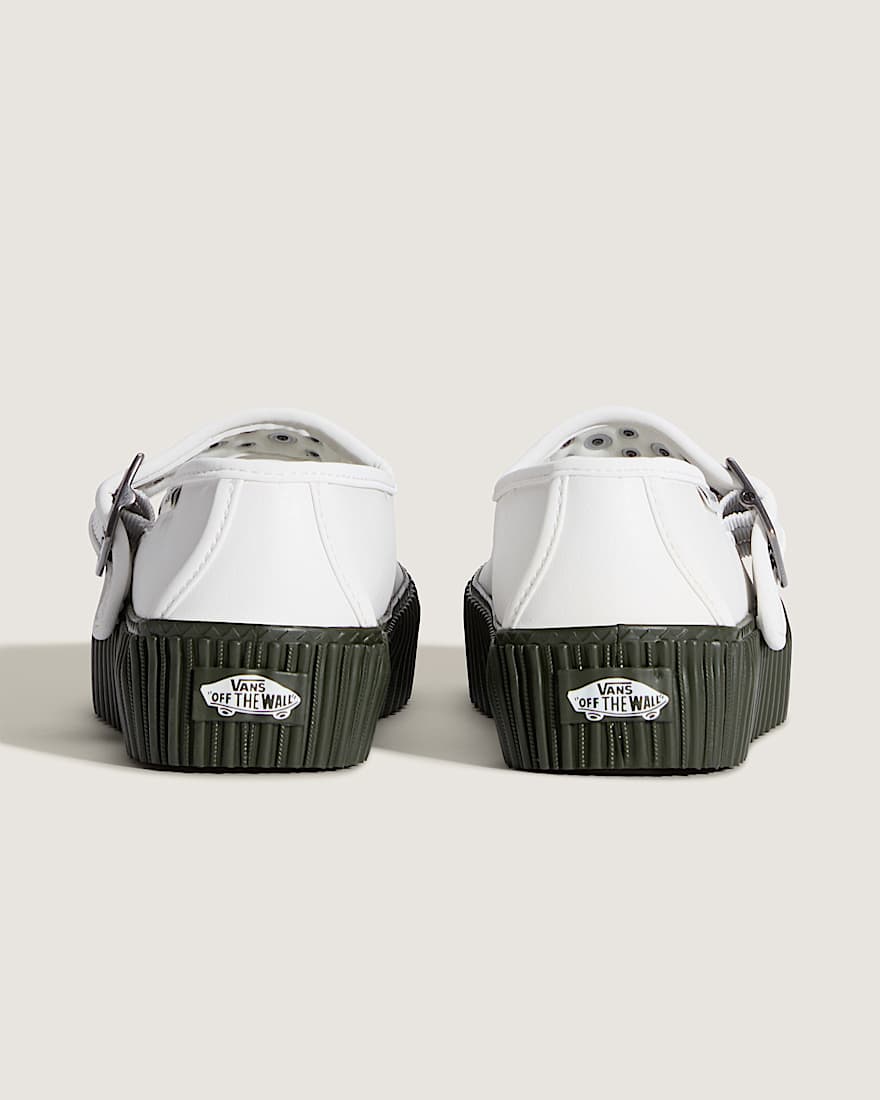 Mary Jane Creeper Plateauschuhe VANS Wei ALT3