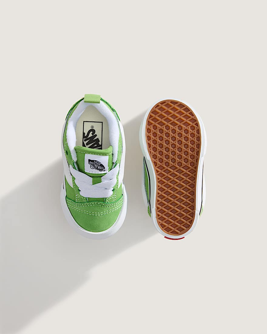 Knu Skool Elastic Lace COLOR THEORY Lime Burst VANS Grn ALT2