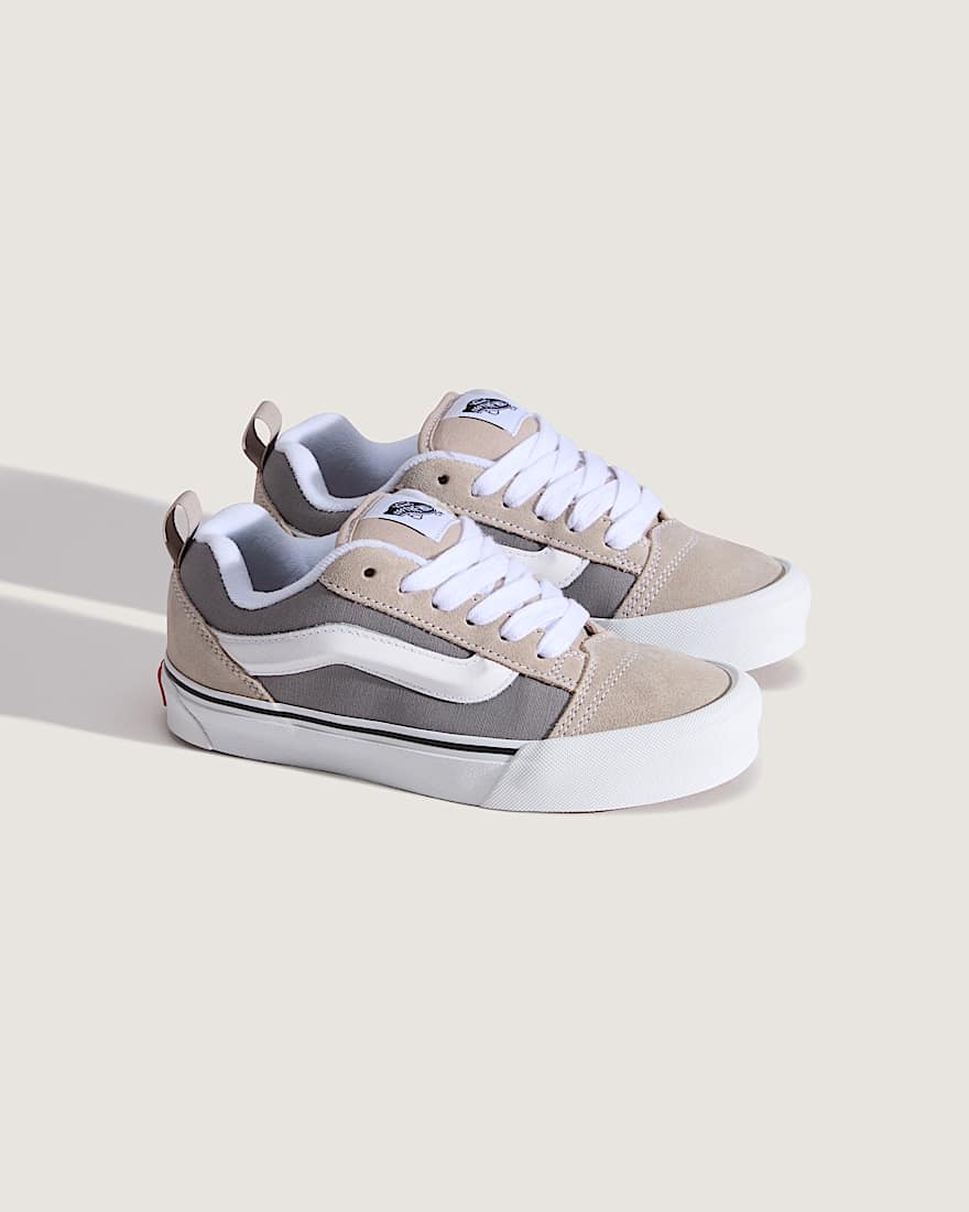 Jugendliche Knu Skool Schuhe 814 Jahre VANS Grau ALT1